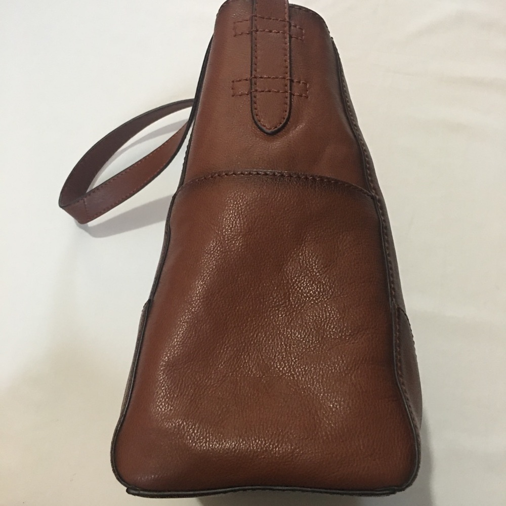 FRYE Leather Side Pocket Hobo Shoulder Bag, - Picture 10 of 14